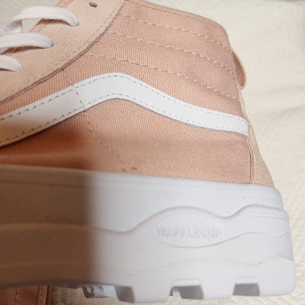 Vans Sentry Sk8-Hi Sneakers Pink Dusty Rose Women's Size 9.5 Men's‎ Size 8 New - Picture 15 of 17